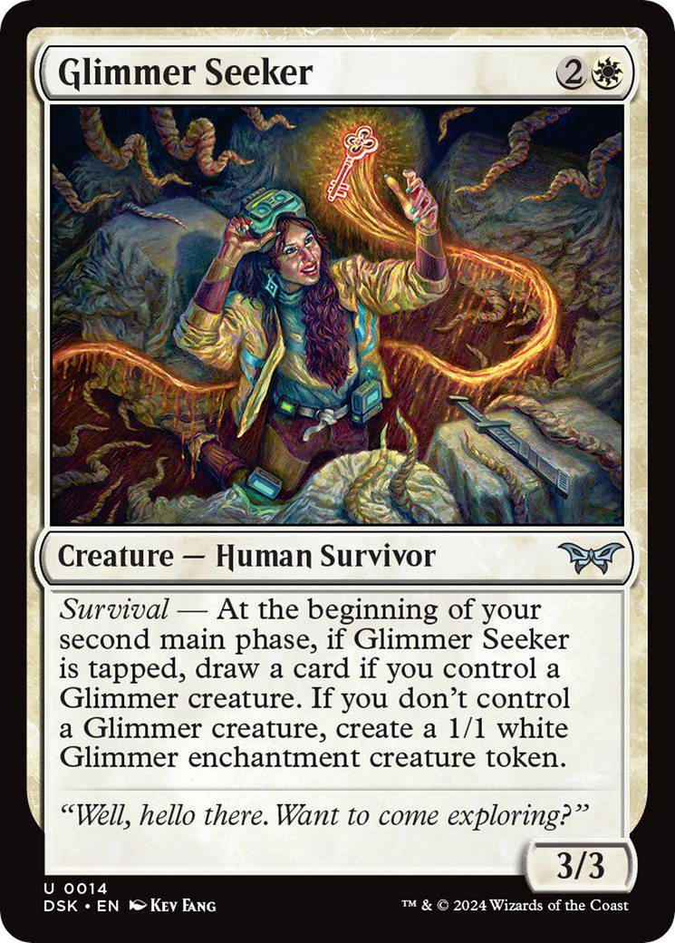 Glimmer Seeker [Duskmourn: House of Horror] | Dragon's Lair Comics and Fantasy Houston TX