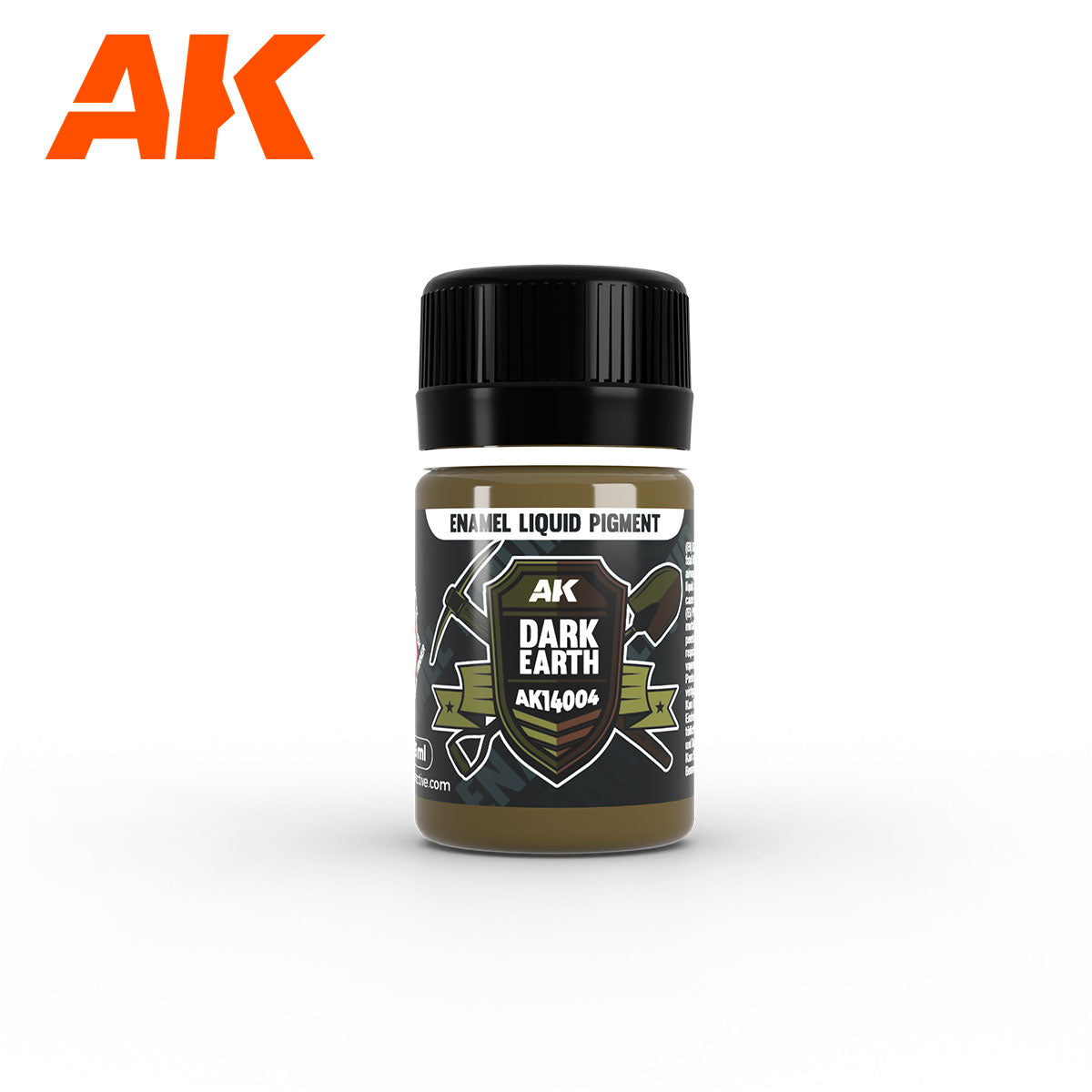 AK Interactive Enamel Liquid Pigment Dark Eartht 35ml | Dragon's Lair Comics and Fantasy Houston TX