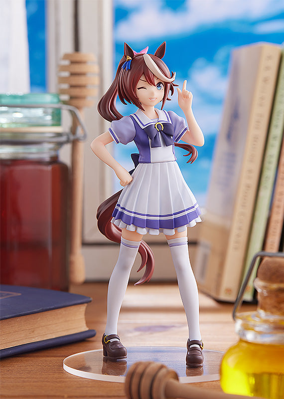 Good Smile Company Umamusume: Pretty Derby Series Pop Up Parade Tokai Teio: School Uniform Ver. Figure | Dragon's Lair Comics and Fantasy Houston TX