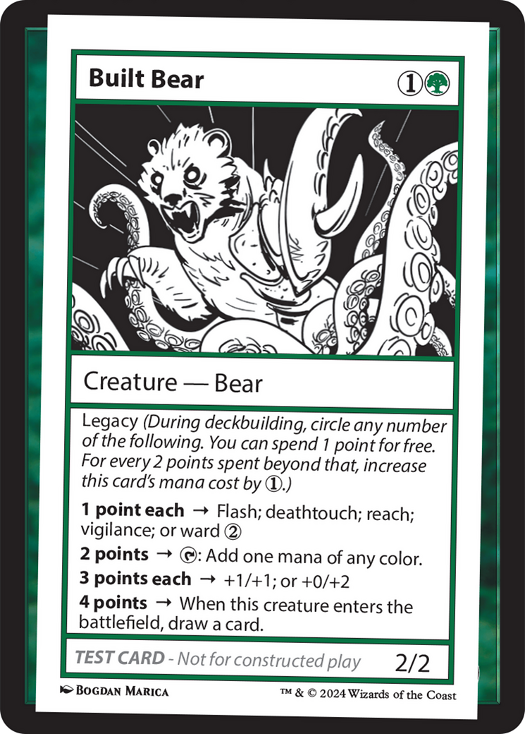 Built Bear [Mystery Booster 2 Playtest Cards] | Dragon's Lair Comics and Fantasy Houston TX