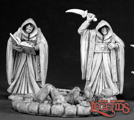 Reaper: Townsfolk XI: Cultists | Dragon's Lair Comics and Fantasy Houston TX