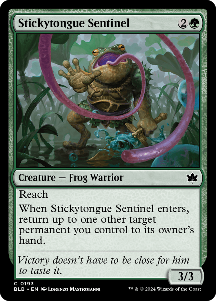 Stickytongue Sentinel [Bloomburrow] | Dragon's Lair Comics and Fantasy Houston TX