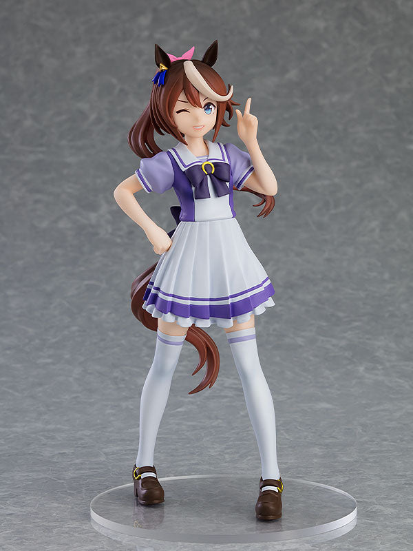 Good Smile Company Umamusume: Pretty Derby Series Pop Up Parade Tokai Teio: School Uniform Ver. Figure | Dragon's Lair Comics and Fantasy Houston TX