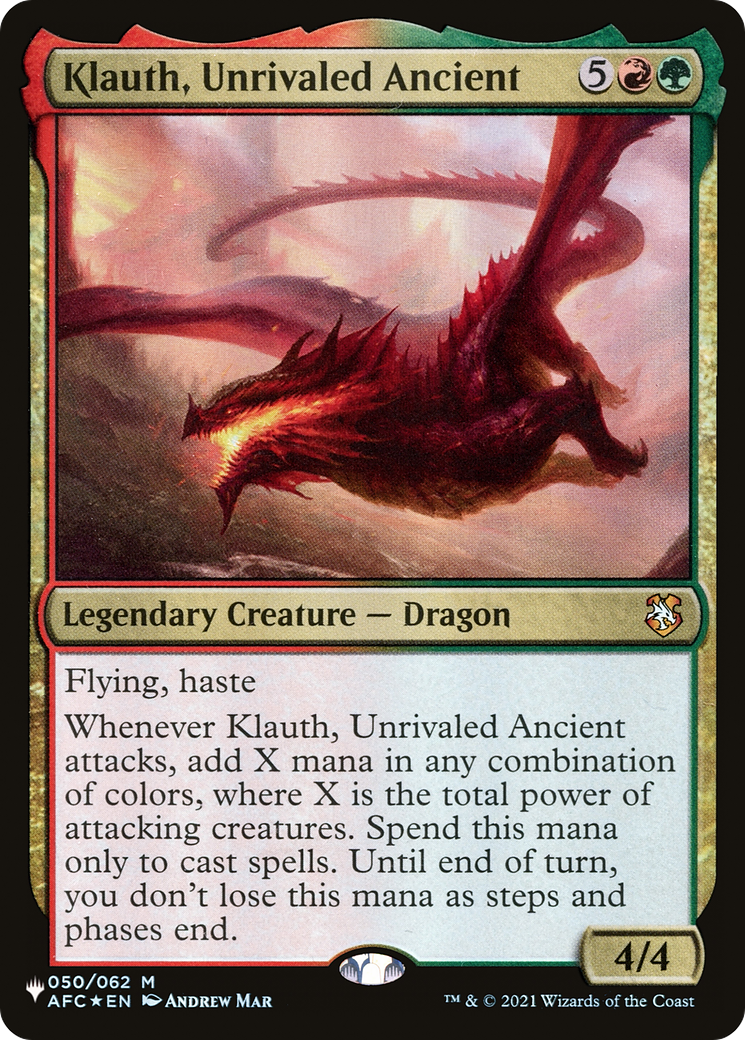 Klauth, Unrivaled Ancient [The List] | Dragon's Lair Comics and Fantasy Houston TX