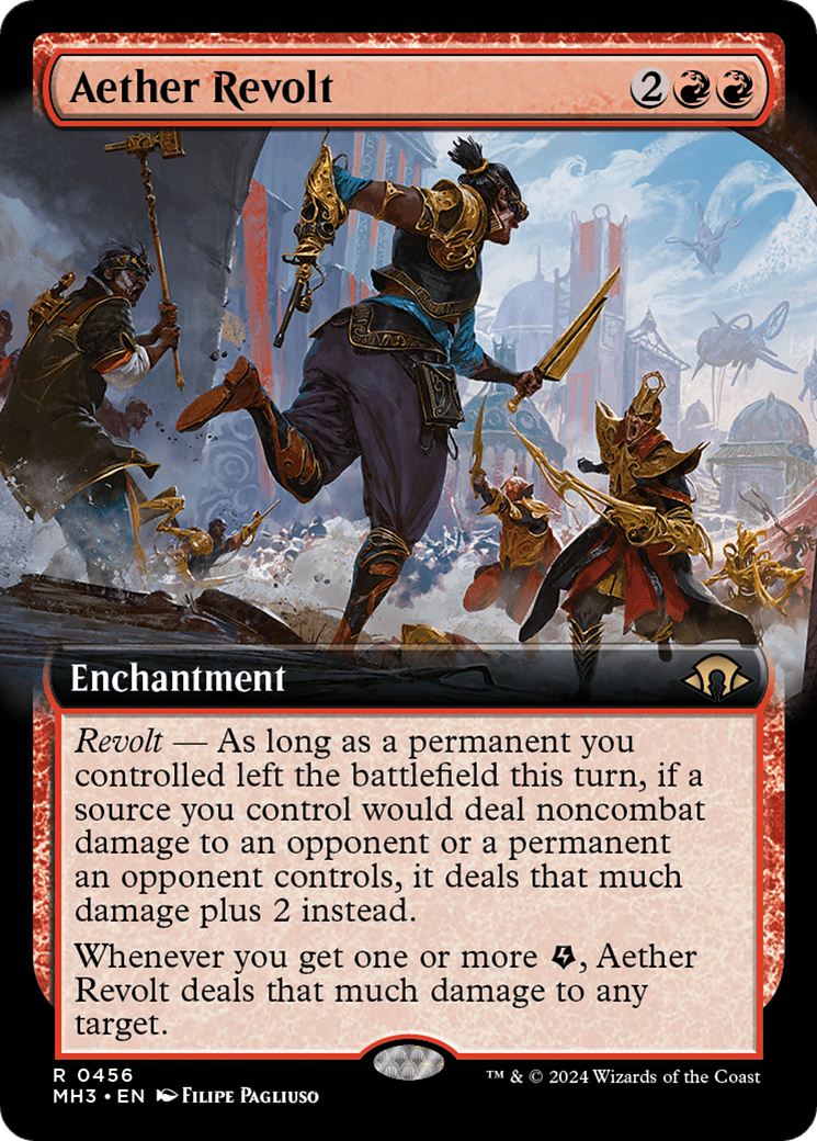 Aether Revolt (Extended Art) [Modern Horizons 3] | Dragon's Lair Comics and Fantasy Houston TX