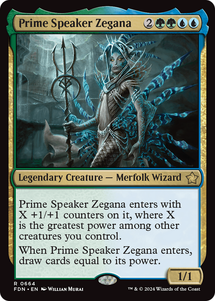 Prime Speaker Zegana [Foundations] | Dragon's Lair Comics and Fantasy Houston TX