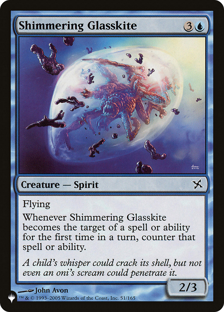 Shimmering Glasskite [The List Reprints] | Dragon's Lair Comics and Fantasy Houston TX