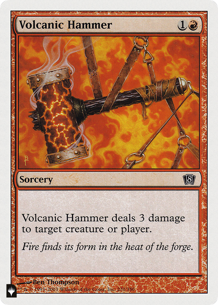 Volcanic Hammer [The List Reprints] | Dragon's Lair Comics and Fantasy Houston TX