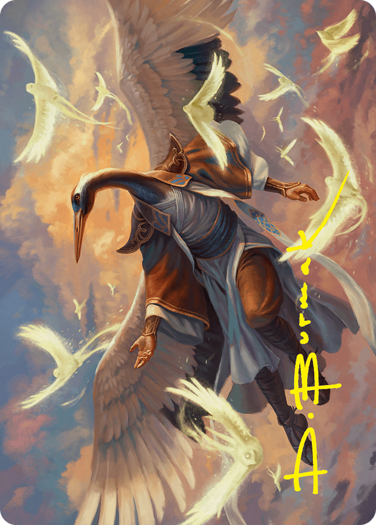 Kykar, Zephyr Awakener Art Card (16/54) (Gold-Stamped Signature) [Foundations Art Series] | Dragon's Lair Comics and Fantasy Houston TX