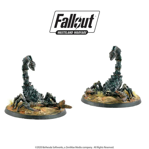 Fallout Wasteland Warfare: Creatures - Radscorpions | Dragon's Lair Comics and Fantasy Houston TX