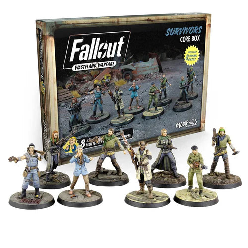 Fallout Wasteland Warfare - Survivors Core Box | Dragon's Lair Comics and Fantasy Houston TX