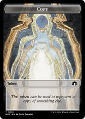 Shapeshifter (0004) (Ripple Foil) // Copy Double-Sided Token [Modern Horizons 3 Commander Tokens] | Dragon's Lair Comics and Fantasy Houston TX