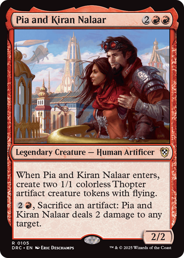 Pia and Kiran Nalaar [Aetherdrift Commander] | Dragon's Lair Comics and Fantasy Houston TX