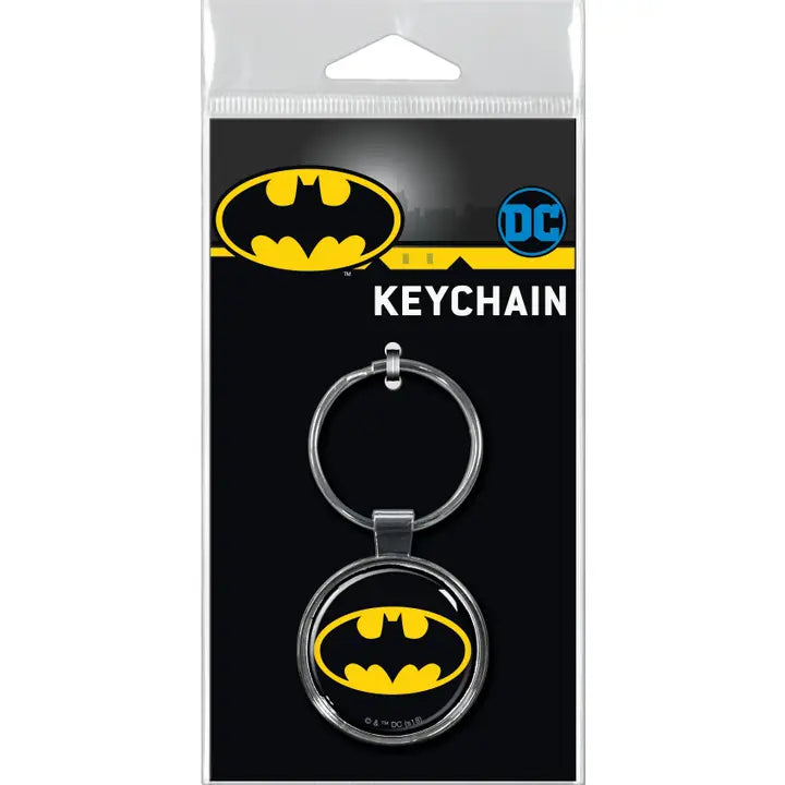 Dc Comics Batman Logo Keychain | Dragon's Lair Comics and Fantasy Houston TX