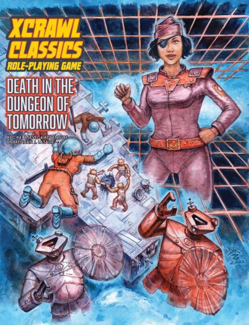 Xcrawl Classics RPG: #004 - Death in the Dungeon of Tomorrow | Dragon's Lair Comics and Fantasy Houston TX