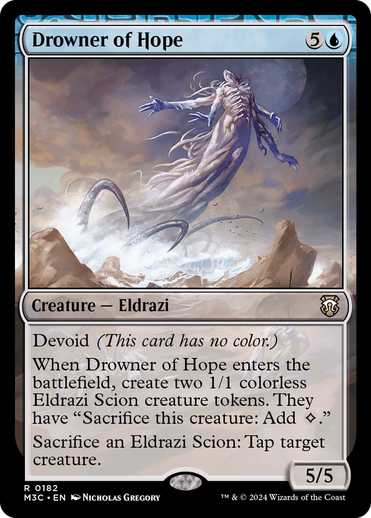 Drowner of Hope [Modern Horizons 3 Commander] | Dragon's Lair Comics and Fantasy Houston TX