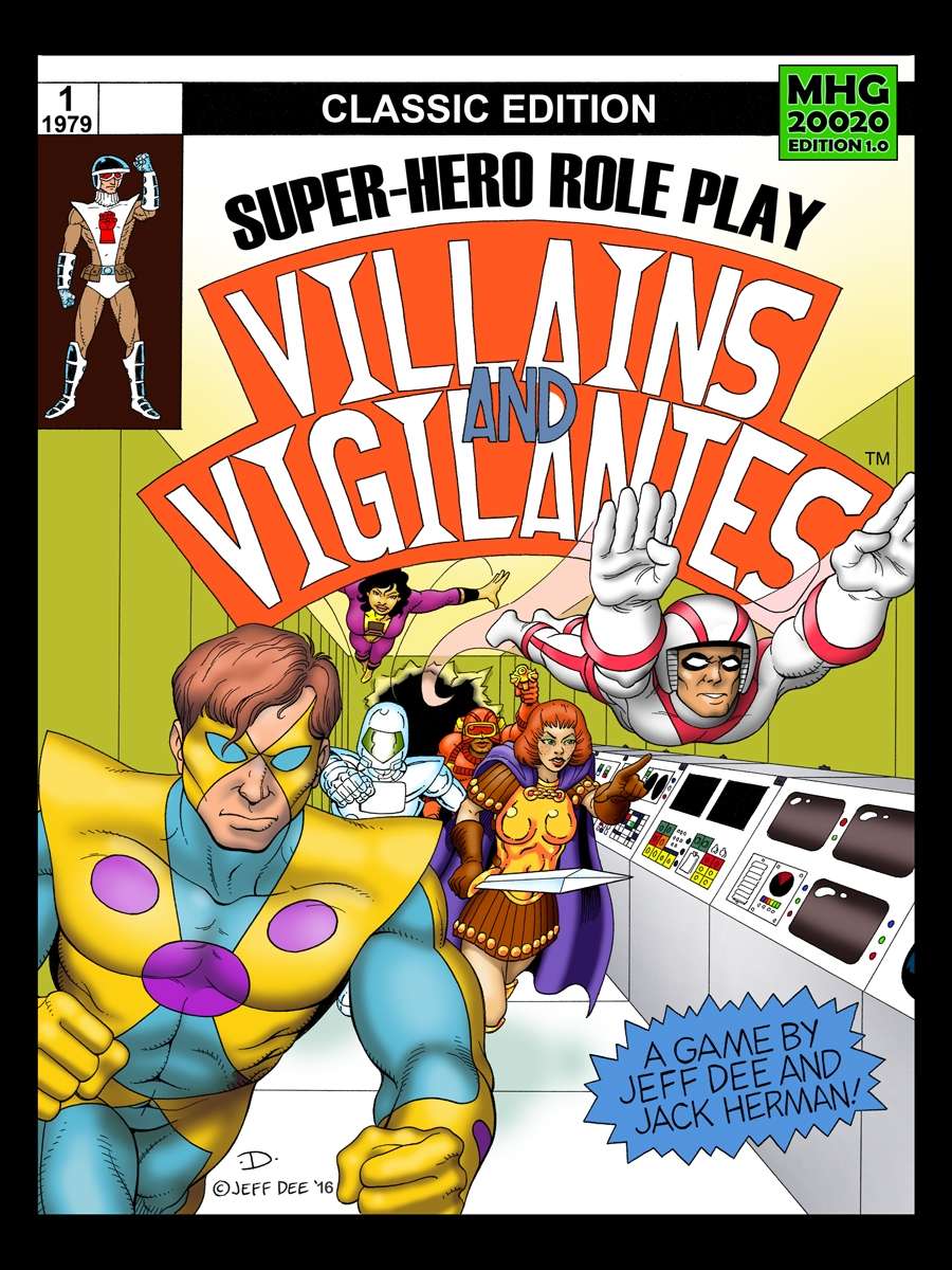 Villains and Vigilantes 1.0 | Dragon's Lair Comics and Fantasy Houston TX