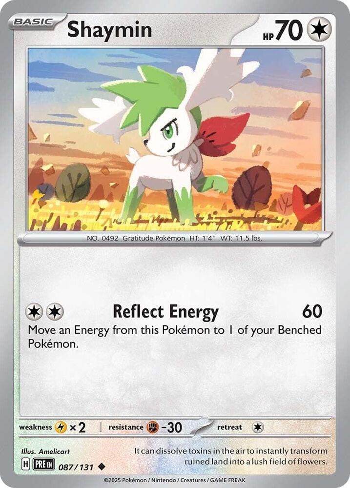 Shaymin (087/131) [Scarlet & Violet: Prismatic Evolutions] | Dragon's Lair Comics and Fantasy Houston TX