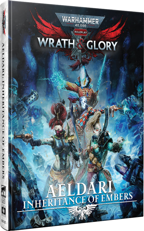 Warhammer 40K Wrath & Glory RPG: Aeldari Inheritance of Embers | Dragon's Lair Comics and Fantasy Houston TX