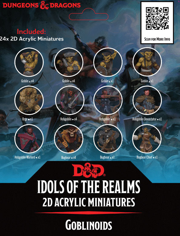 Dungeons & Dragons: Idols of the Realms 2D Set - Goblinoids | Dragon's Lair Comics and Fantasy Houston TX