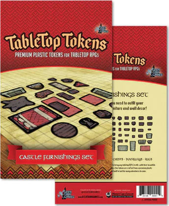 GTK Minis: Tabletop Tokens Castle Furniture Set | Dragon's Lair Comics and Fantasy Houston TX