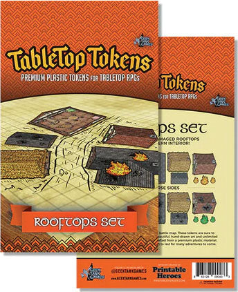 GTK Minis: Tabletop Tokens Rooftops Set | Dragon's Lair Comics and Fantasy Houston TX