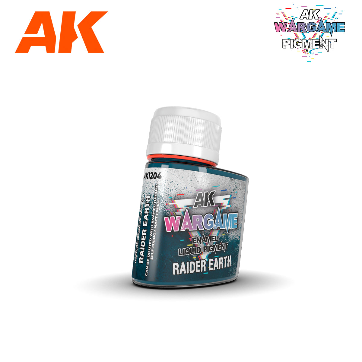 AK Interactive Wargame Enamel Liquid Pigments Raider Earth 35ml | Dragon's Lair Comics and Fantasy Houston TX