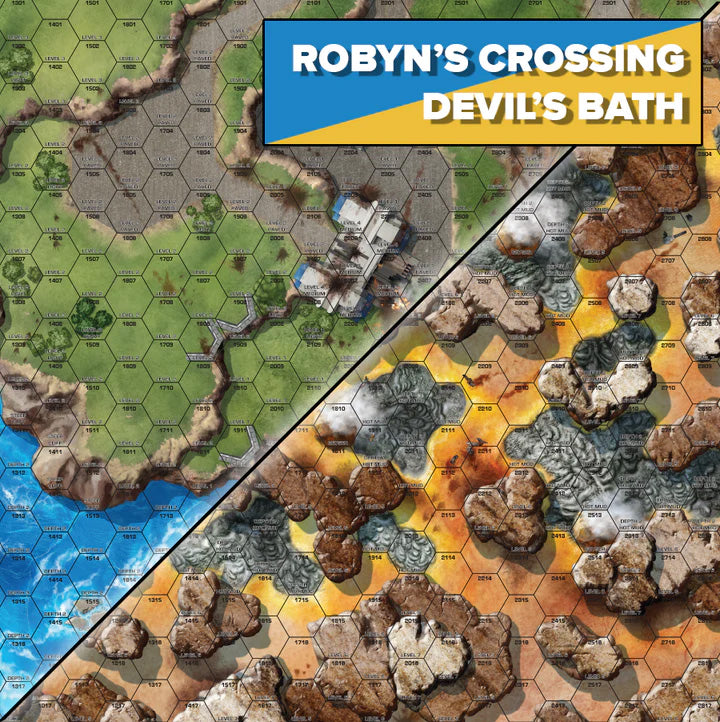 Battletech: Battle Mat - Tukayyid - Robyn's Crossing Devil's Bath | Dragon's Lair Comics and Fantasy Houston TX