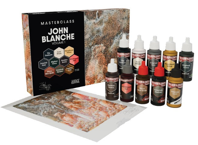 Masterclass: John Blanche - Volume 1 Paint Set | Dragon's Lair Comics and Fantasy Houston TX