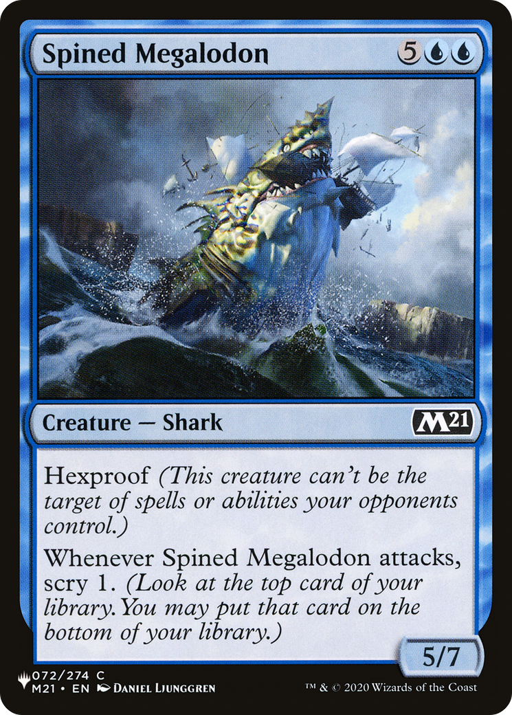 Spined Megalodon [The List] | Dragon's Lair Comics and Fantasy Houston TX