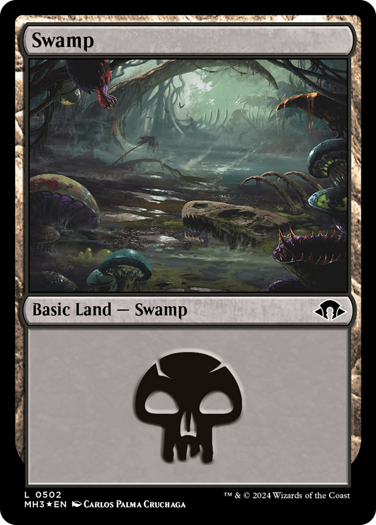 Swamp (0502) (Ripple Foil) [Modern Horizons 3] | Dragon's Lair Comics and Fantasy Houston TX