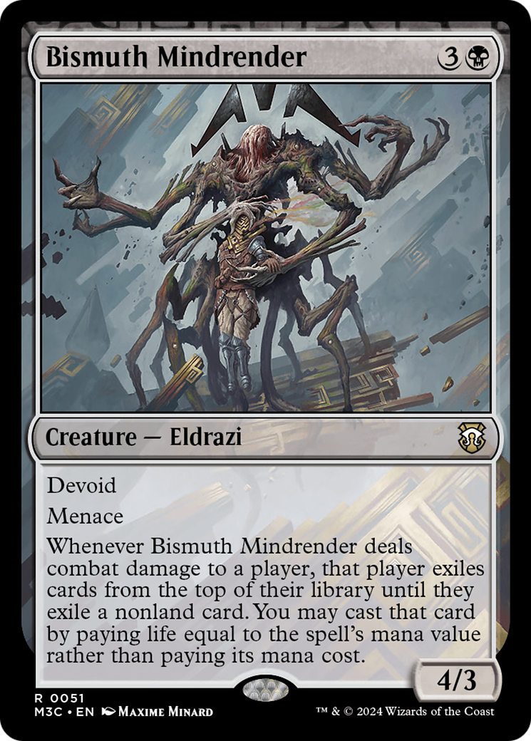 Bismuth Mindrender [Modern Horizons 3 Commander] | Dragon's Lair Comics and Fantasy Houston TX