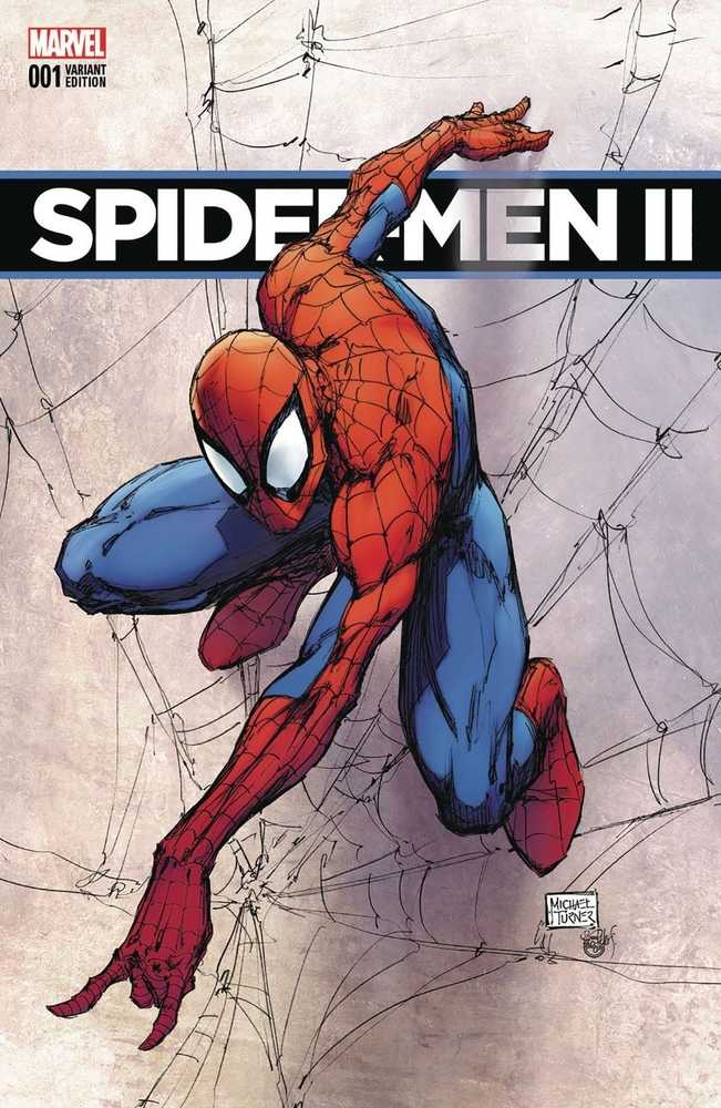 Spider-Men II #1 Variant Cover A Michael Turner | Dragon's Lair Comics and Fantasy Houston TX