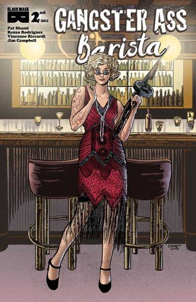 Gangster Ass Barista #2 Cover D Daniel Cooney Variant (Mature) | Dragon's Lair Comics and Fantasy Houston TX