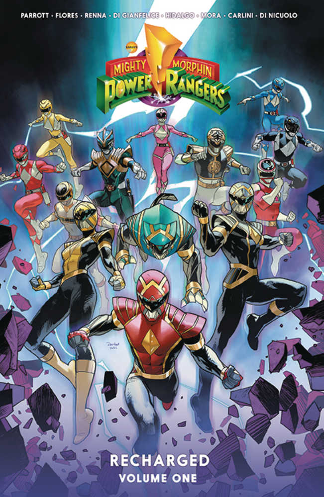 Mighty Morphin Power Rangers Recharged TPB Volume 01 | Dragon's Lair Comics and Fantasy Houston TX