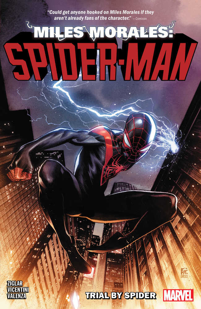 Miles Morales Spiderman By Ziglar TPB Volume 01 Trial By Spider | Dragon's Lair Comics and Fantasy Houston TX