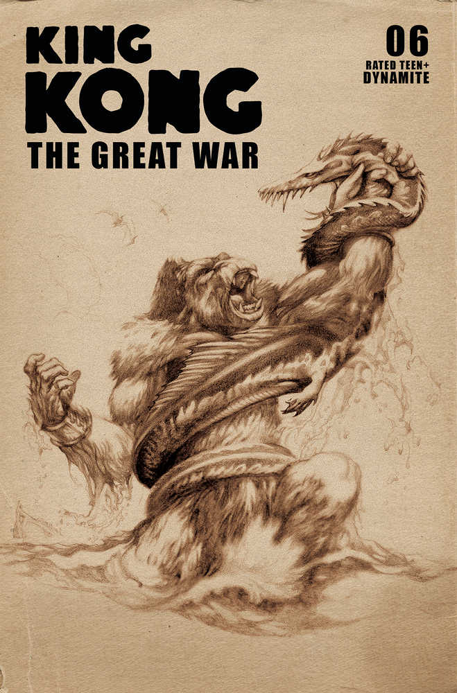 Kong Great War #6 Cover C Devito | Dragon's Lair Comics and Fantasy Houston TX