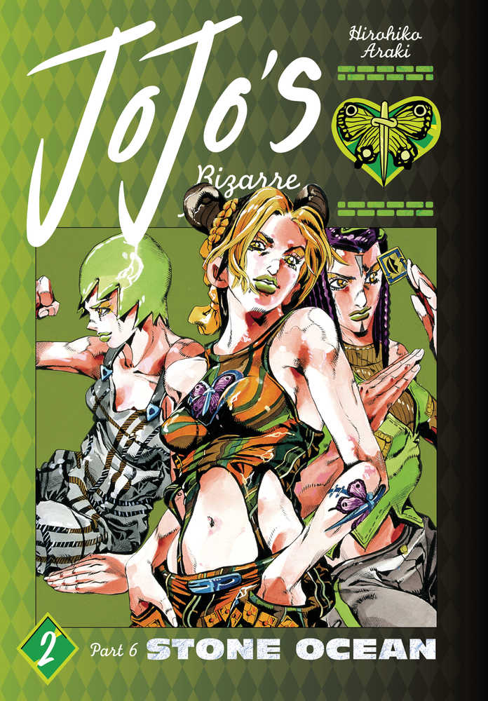 Jojos Bizarre Adventure Part 6 Stone Ocean Hardcover Volume 02 | Dragon's Lair Comics and Fantasy Houston TX