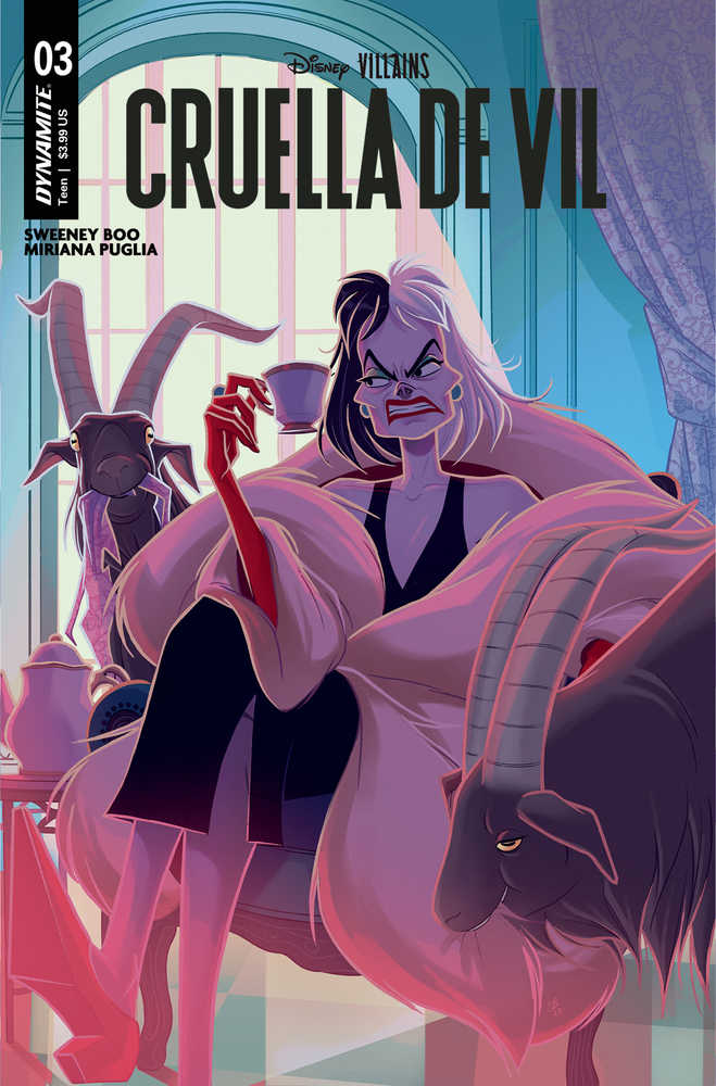 Disney Villains Cruella De Vil #3 Cover A Boo | Dragon's Lair Comics and Fantasy Houston TX