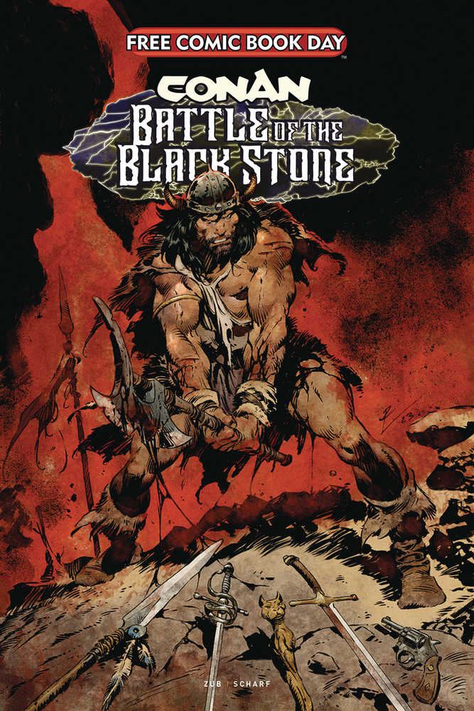 Free Comic Book Day 2024 Conan the Barbarian Battle Black Stone  (Mature) | Dragon's Lair Comics and Fantasy Houston TX