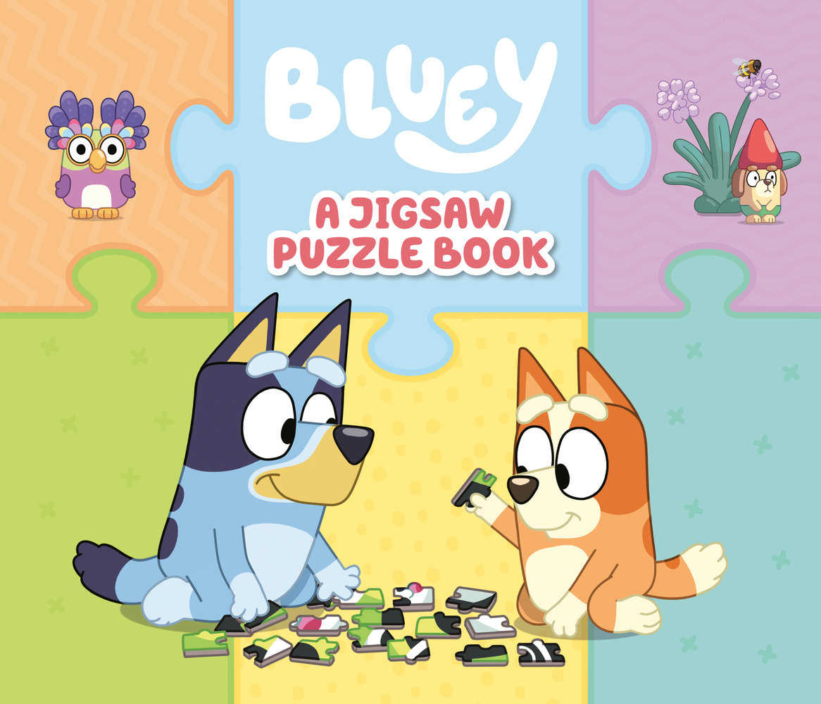 Bluey: A Jigsaw Puzzle Book | Dragon's Lair Comics and Fantasy Houston TX