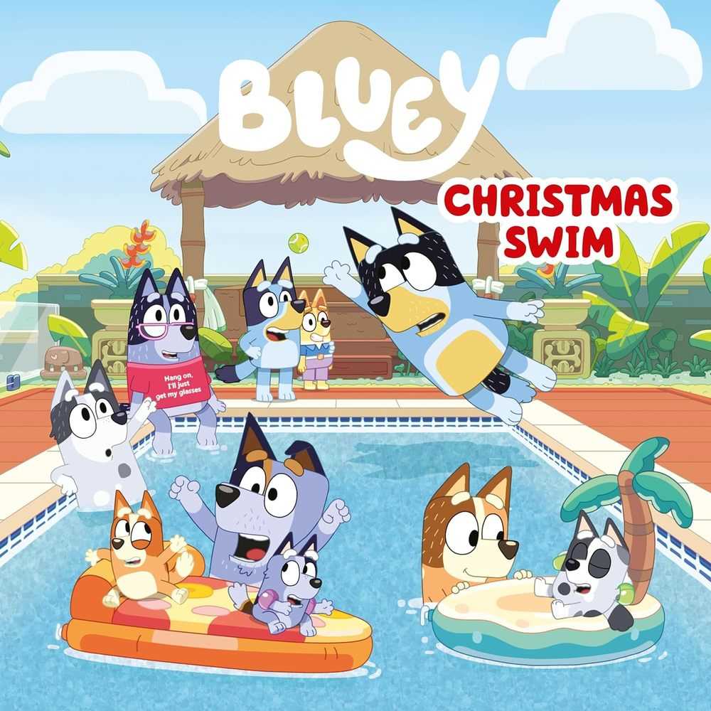 Bluey: Christmas Swim | Dragon's Lair Comics and Fantasy Houston TX