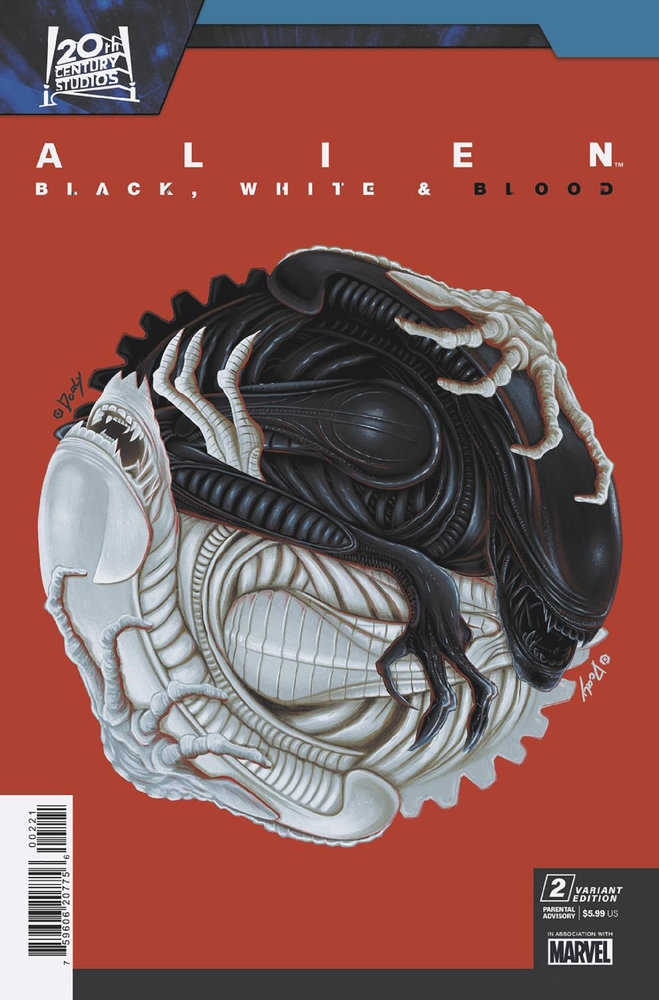 Alien: Black, White & Blood #2 Doaly Variant | Dragon's Lair Comics and Fantasy Houston TX