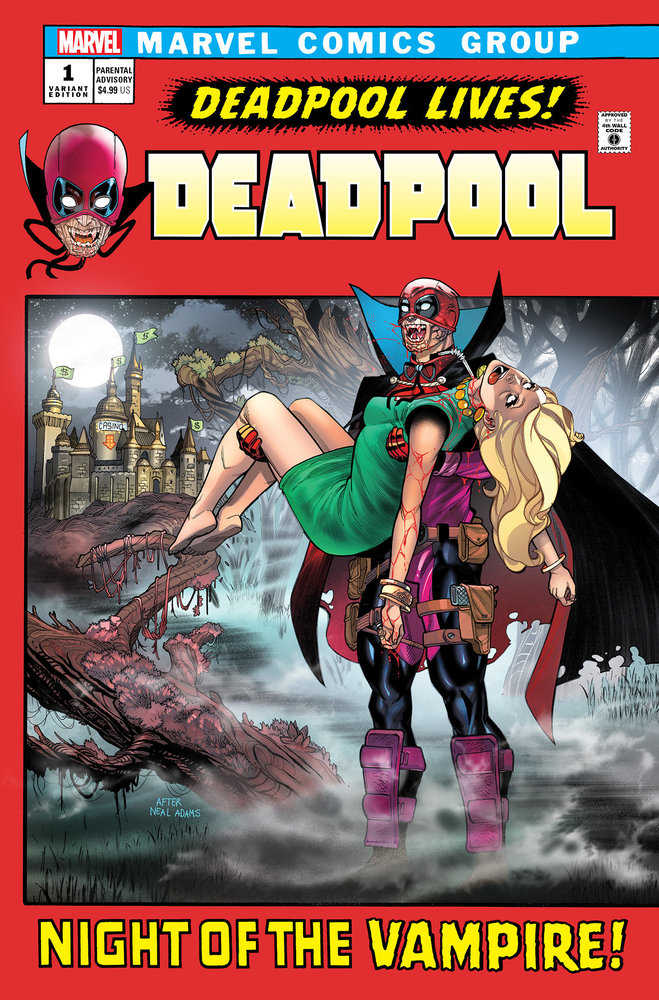 Deadpool #1 Javier Garron Vampire Variant | Dragon's Lair Comics and Fantasy Houston TX