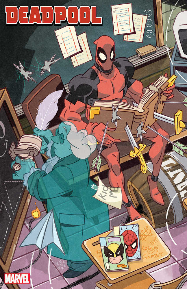 Deadpool #1 Sean Galloway Saturday Morning Connecting Variant | Dragon's Lair Comics and Fantasy Houston TX