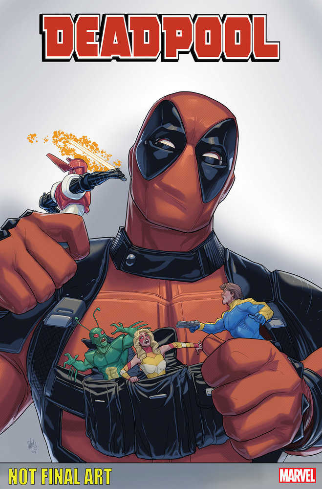 Deadpool #1 Peter Woods Micronauts Variant | Dragon's Lair Comics and Fantasy Houston TX