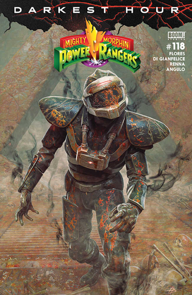 Mighty Morphin Power Rangers #118 Cover B Dark Grid Variant Barend | Dragon's Lair Comics and Fantasy Houston TX