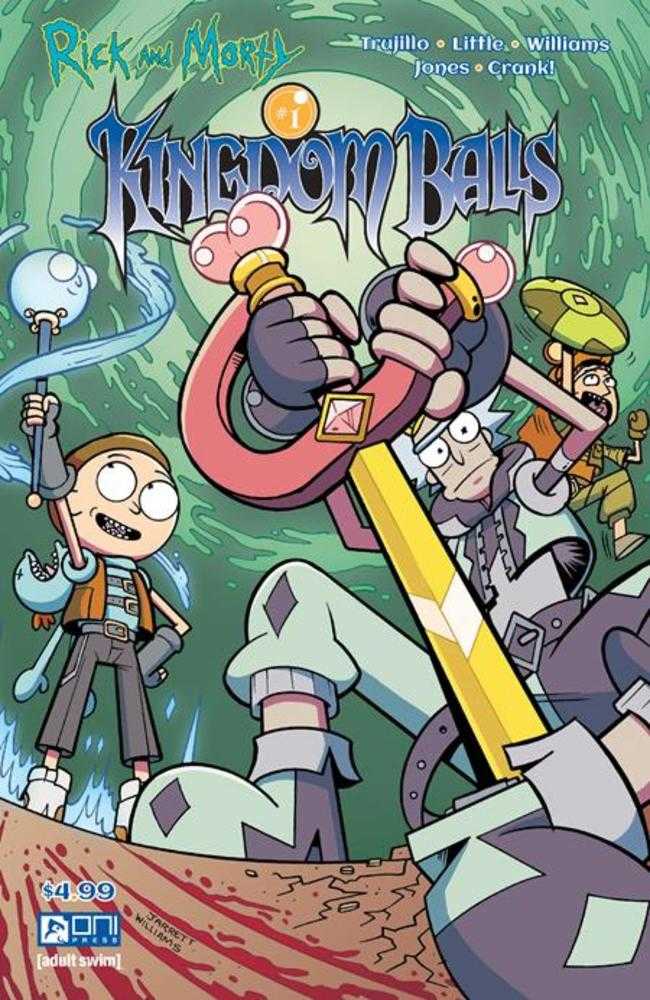 Rick And Morty Kingdom Balls #1 (Of 4) Cover A Jarrett Williams & Hank Jones (Mature) | Dragon's Lair Comics and Fantasy Houston TX