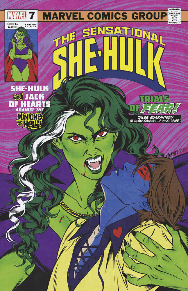 Sensational She-Hulk #7 Betsy Cola Vampire Variant | Dragon's Lair Comics and Fantasy Houston TX