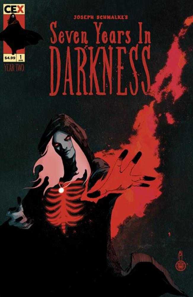 Seven Years In Darkness Year Two #1 (Of 4) Cover B Joseph Schmalke Flame Card Stock Variant | Dragon's Lair Comics and Fantasy Houston TX